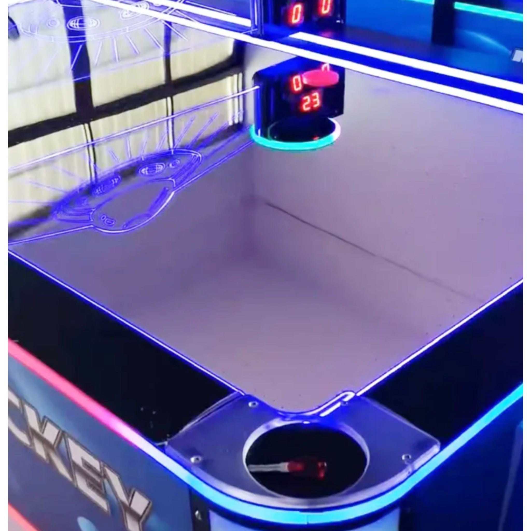 LuxeLight Elite Air Hockey Table
